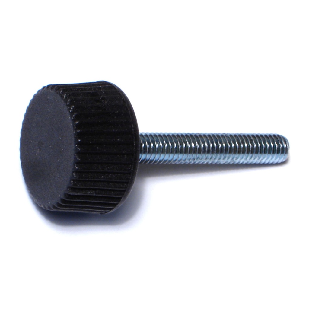 6mm-1.0 x 40mm Knurld Knob Male