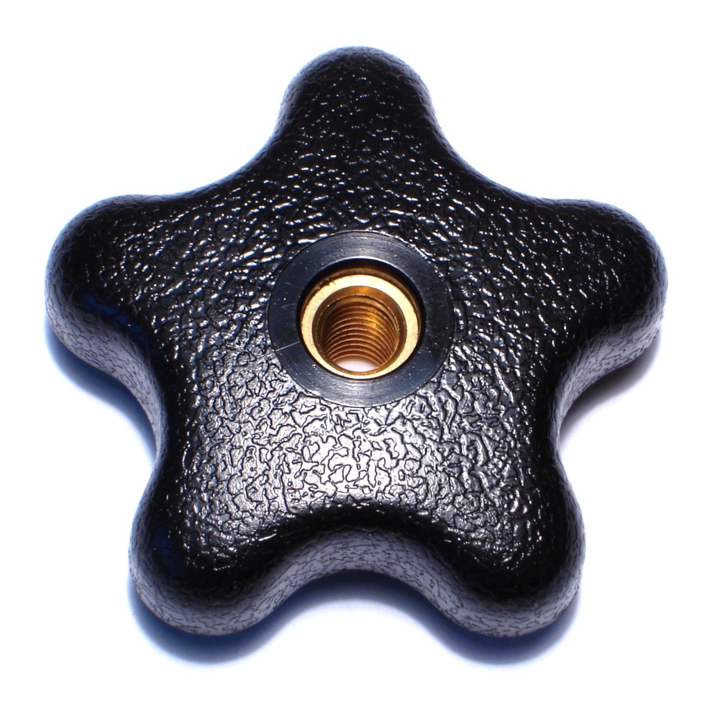 5/16-18x 2-1/4 T-hole Star Knob