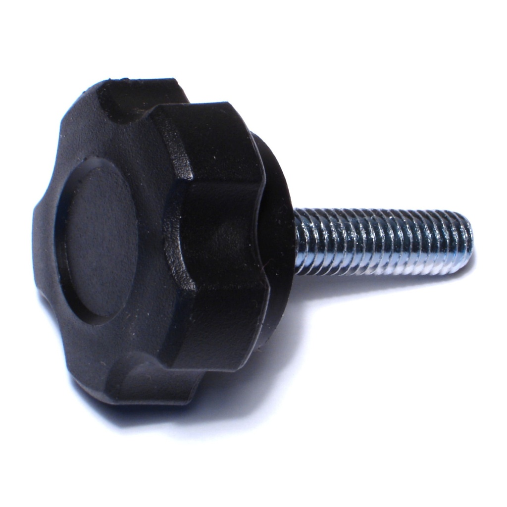3/8-16 x 1-3/4 Male Fluted Knob