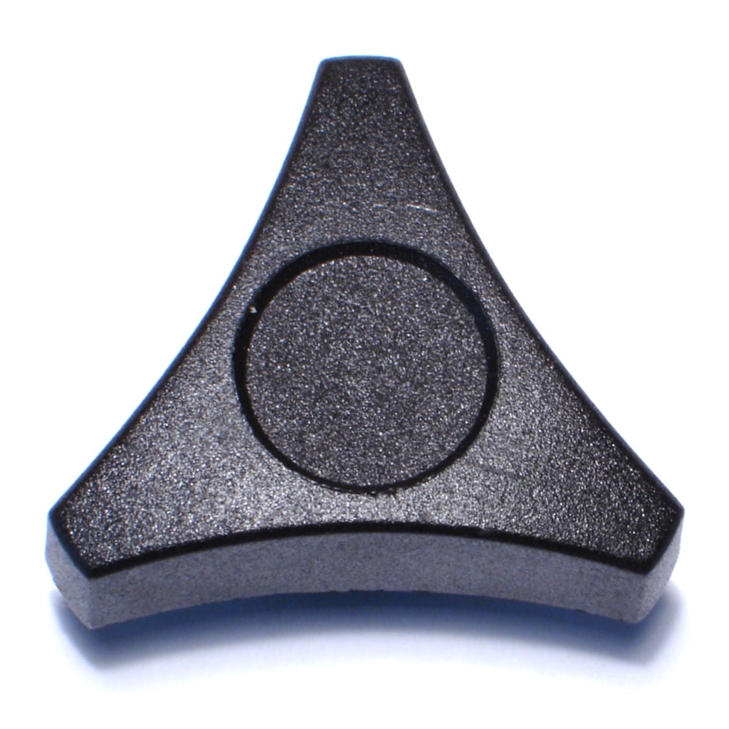 1/4-20 x 1-1/2 Fem 3-Prong Knob