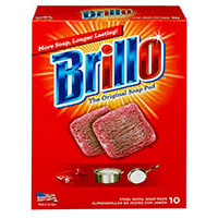 [32430142] 23310 BRILLO STEEL WOOL PADS O