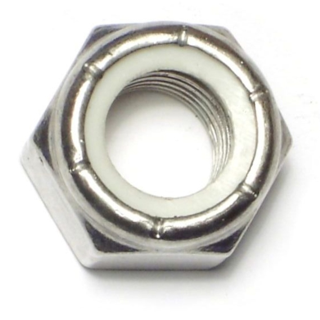 5/8-11 Nyln Lock Nut SS