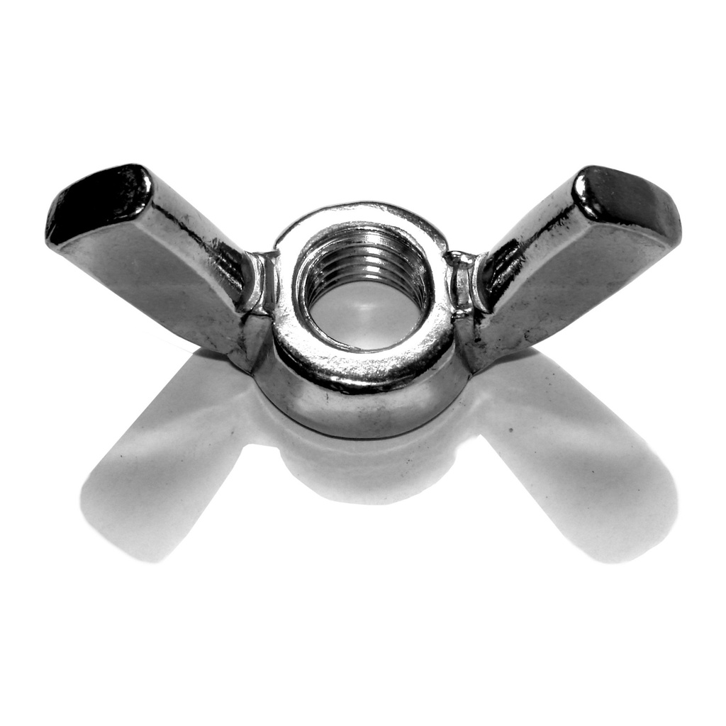 5/8-11 Wing Nut SS