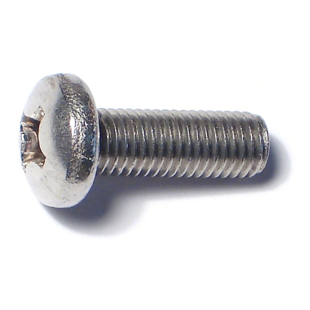 1/4-28 x 3/4 Ph Pn Mach Sc SS