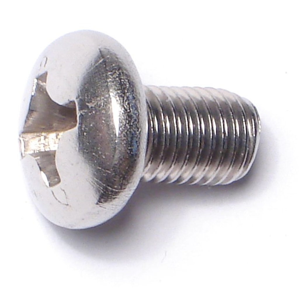 5/16-24 x 1/2 Ph Pn Mach Sc SS