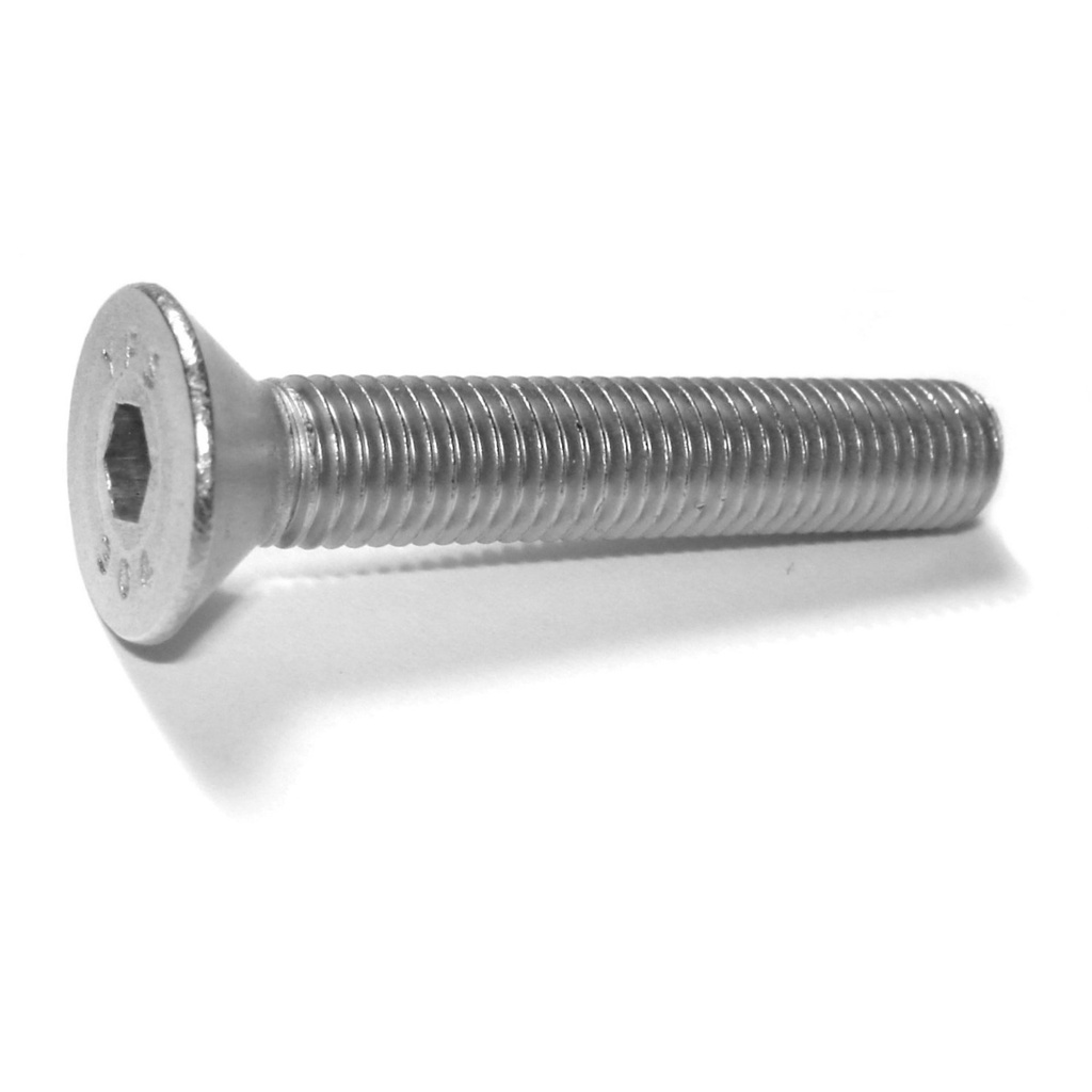 1/4-28 x 1-1/2 Flat Socket SS