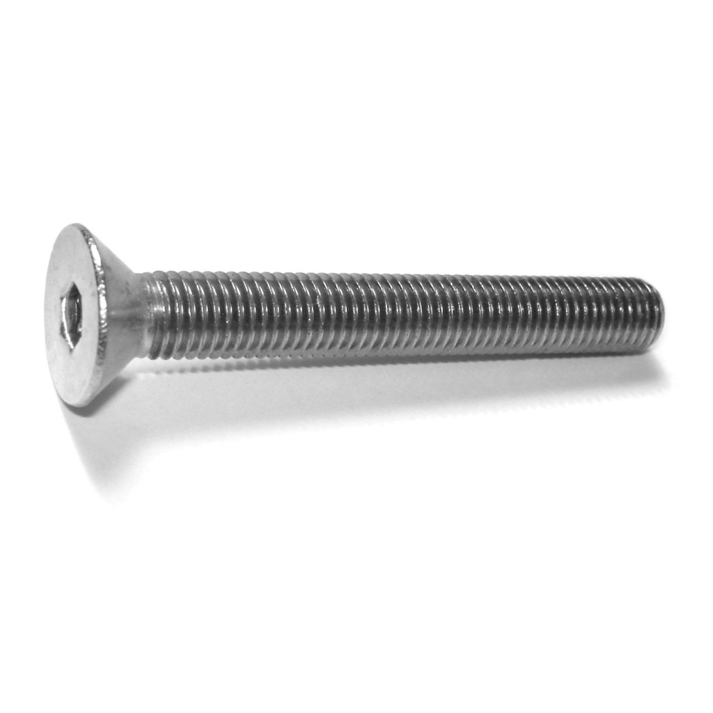 1/4-28 x 2 Flat Socket SS