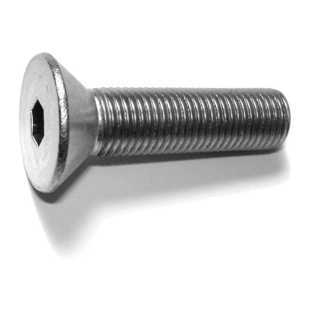 3/8-24 x 1-1/2 Flat Socket SS