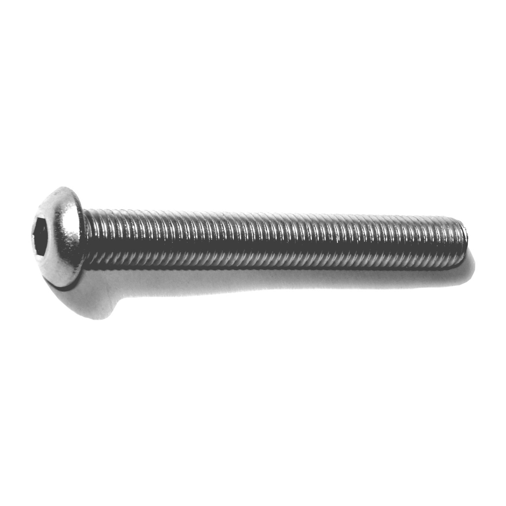 1/4-28 x 2 Button Socket SS