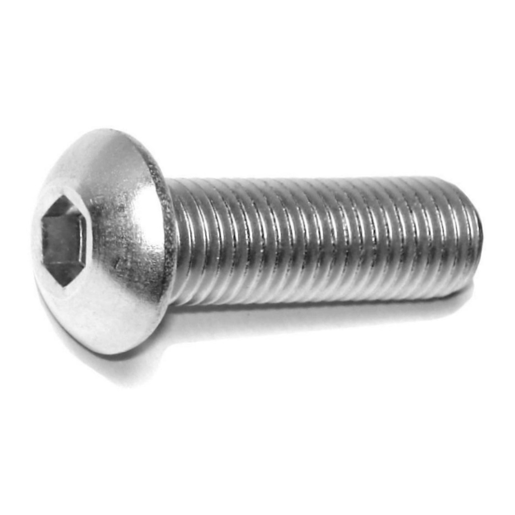 5/16-24 x 1 Button Socket SS