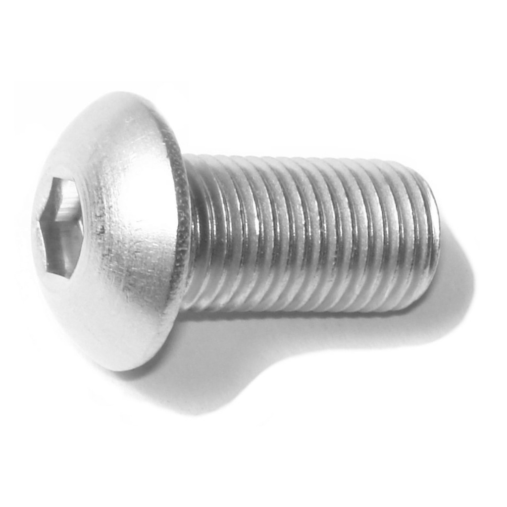 3/8-24 x 3/4 Button Socket SS
