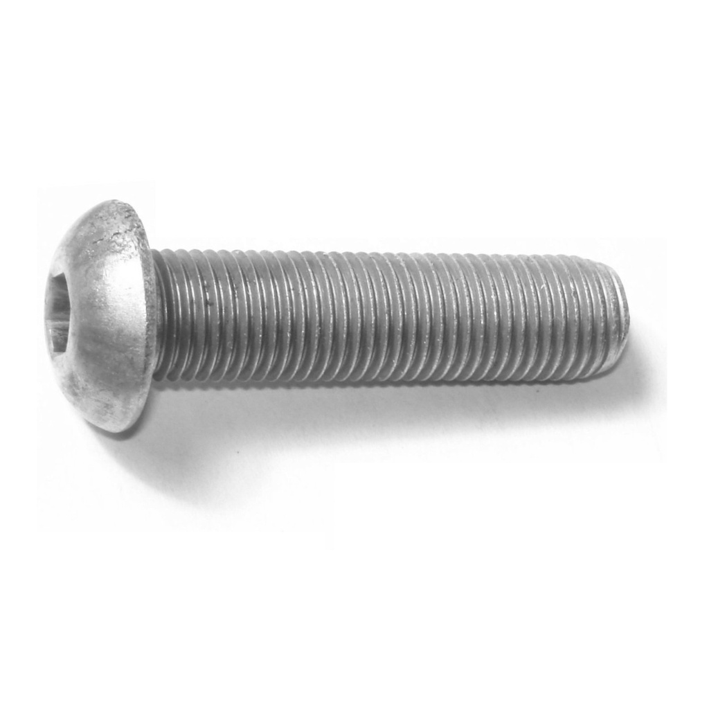 3/8-24 x 1 Button Socket SS