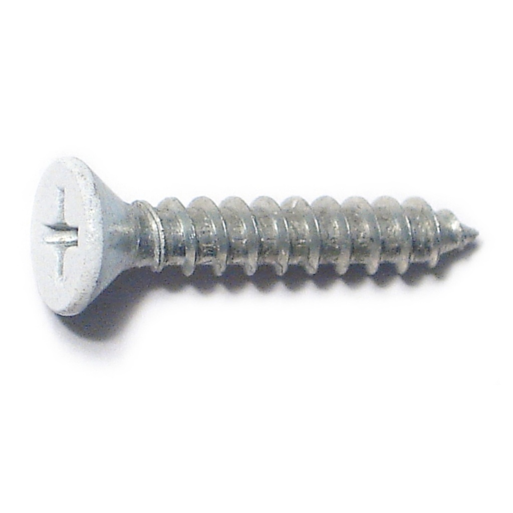 9 x 1 Ph Fl Hinge Wht