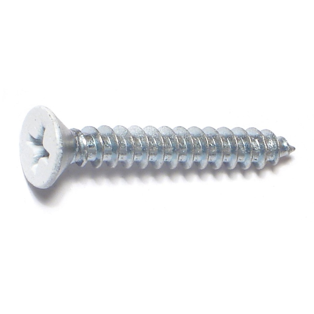 9 x 1-1/4 Ph Fl Hinge Wht