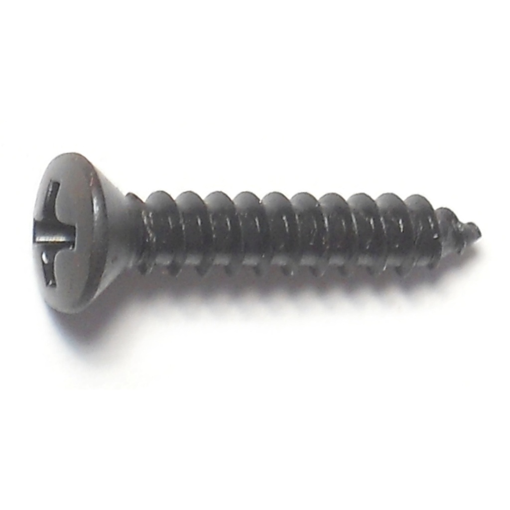 6 x 3/4 Ph Oval SMS Blk