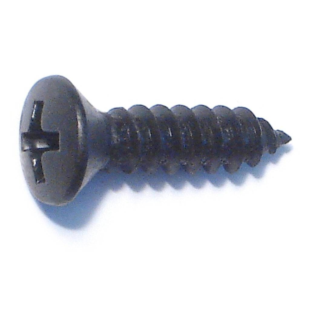 10 x 3/4 Ph Oval SMS Blk