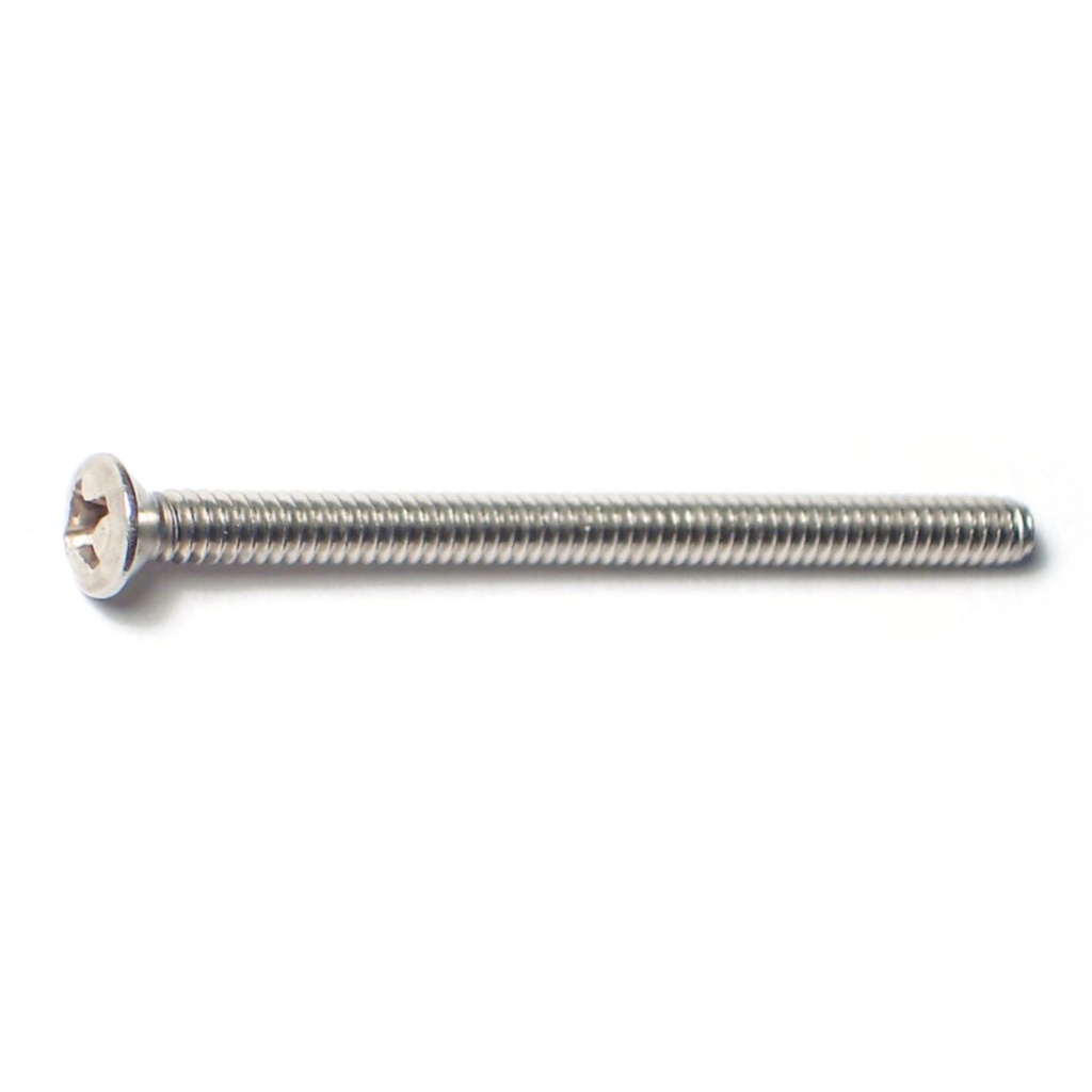 6-32 x 2 Ph Ov Mach Sc SS