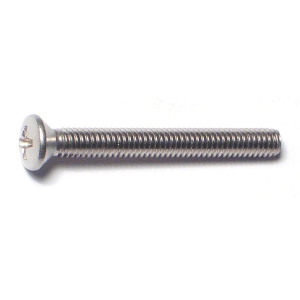 8-32 x 1-1/2 Ph Ov Mach Sc SS