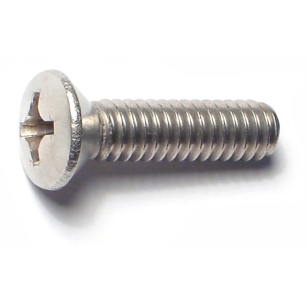 1/4-20 x 1 Ph Ov Mach Sc SS