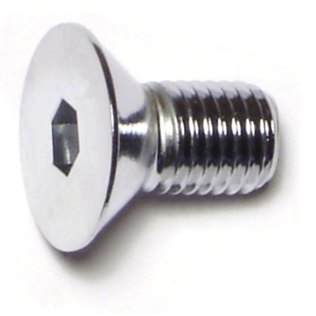 5/16-24 x 5/8 Flat Socket Chrm