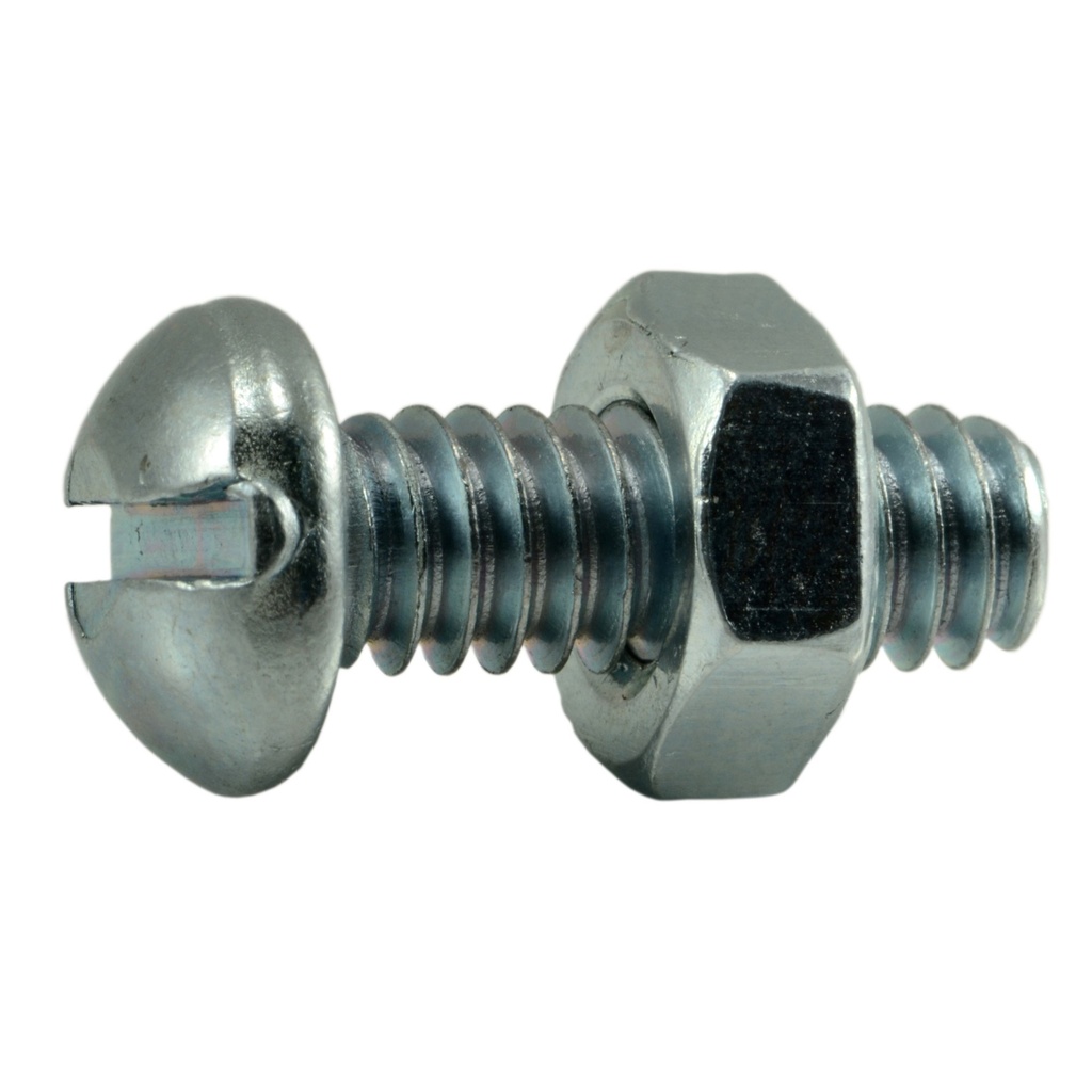 1/4-20 x 3/4 Sl Rd Mach Sc Zn