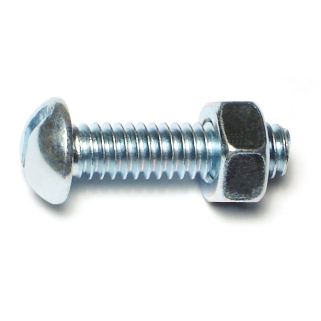 1/4-20 x 1 Sl Rd Mach Sc Zn