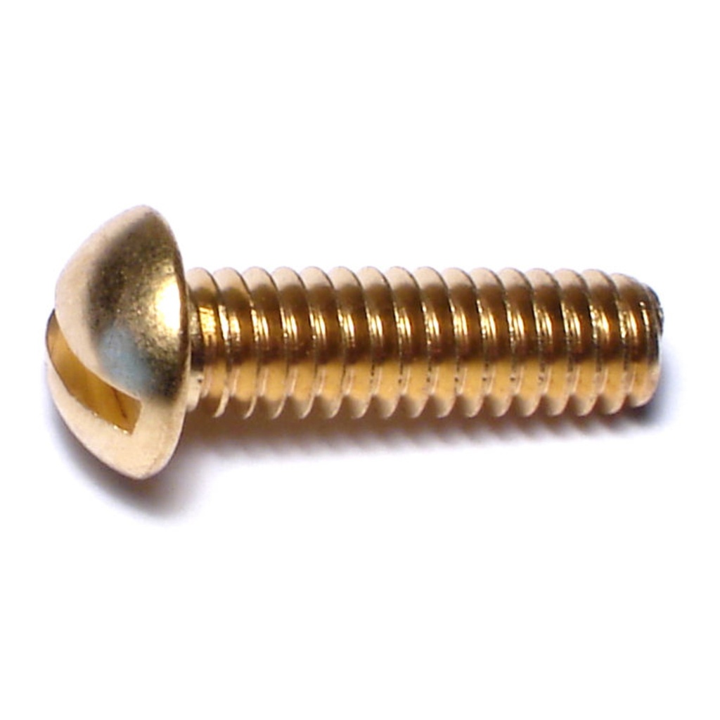 12-24 x 3/4 Sl Rd Mach Sc Br