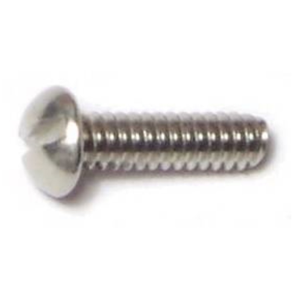 6-32 x 1/2 Sl Rd Mach Sc SS