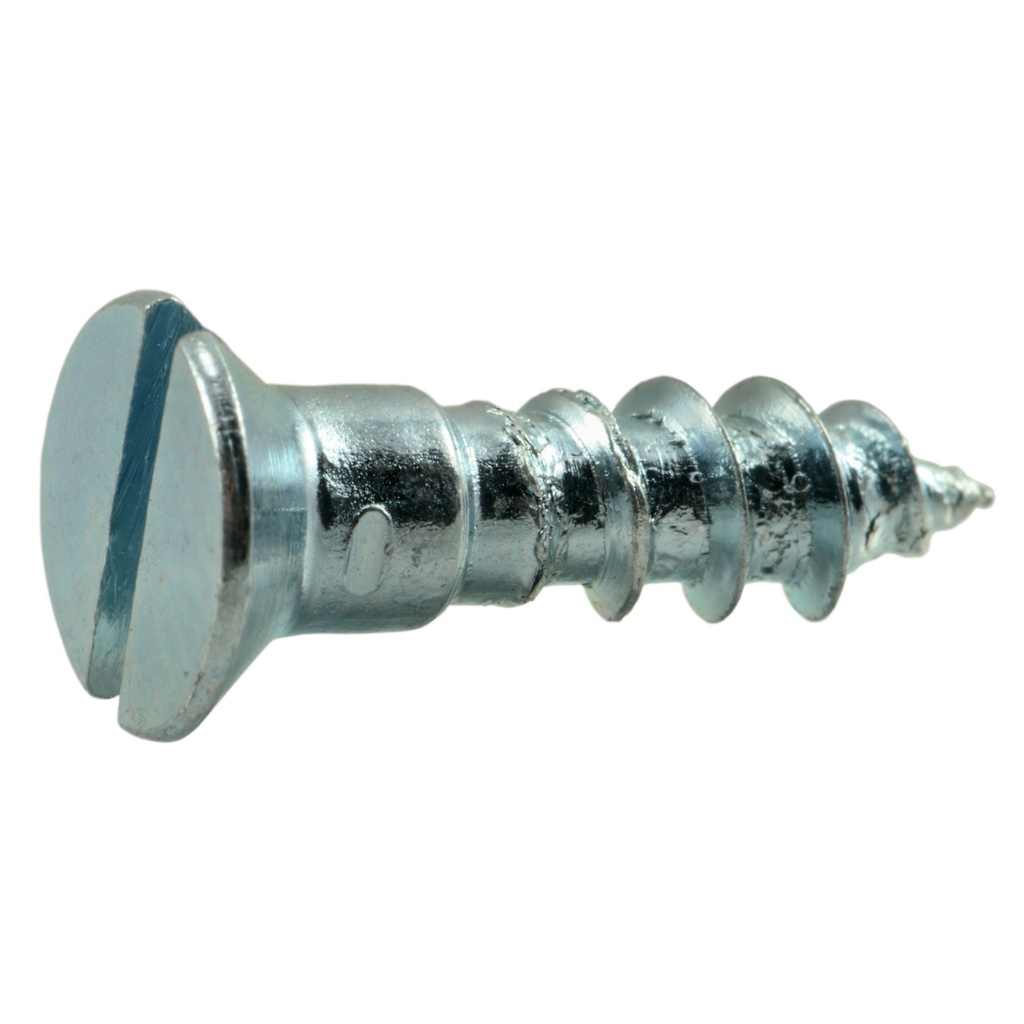 10 x 3/4 Sl Fl Wood Sc Zn