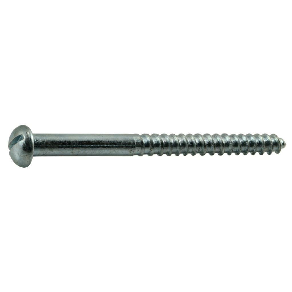 10 x 2-1/2 Sl Rd Wood Sc Zn