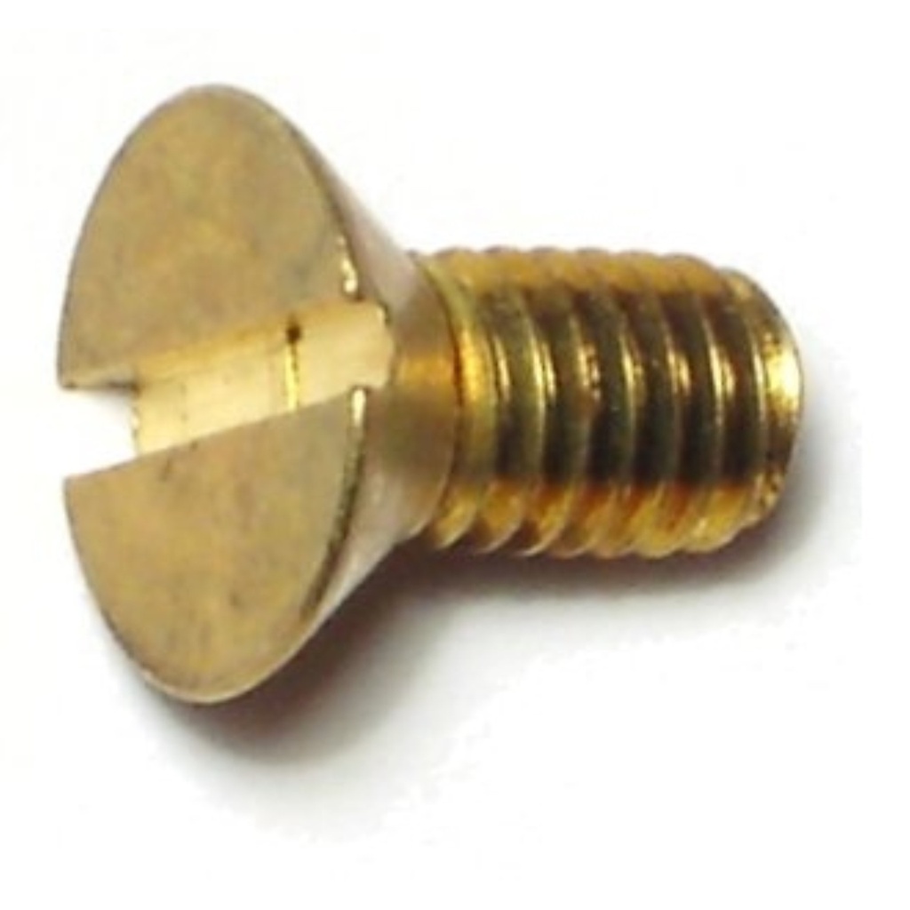 10-32 x 3/8 Sl Fl Mach Sc Br
