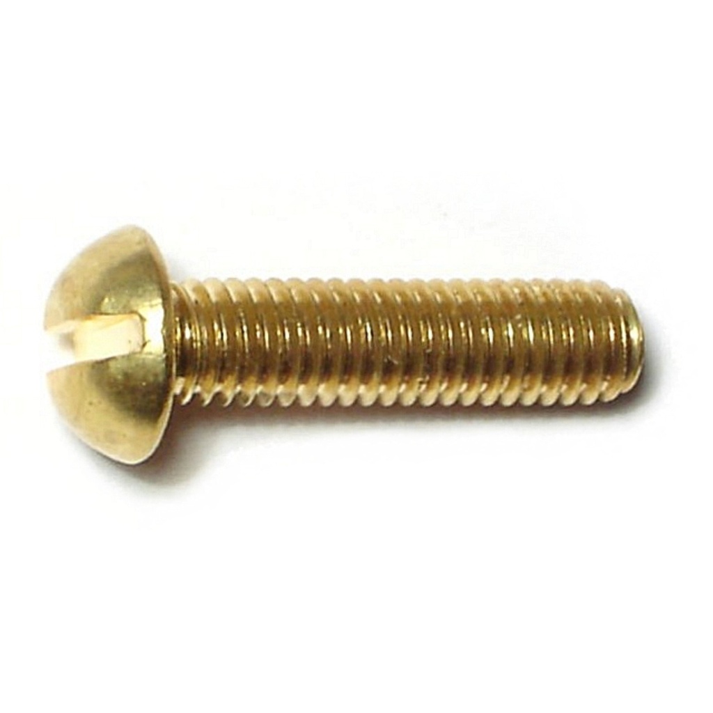 10-32 x 3/4 Sl Rd Mach Sc Br