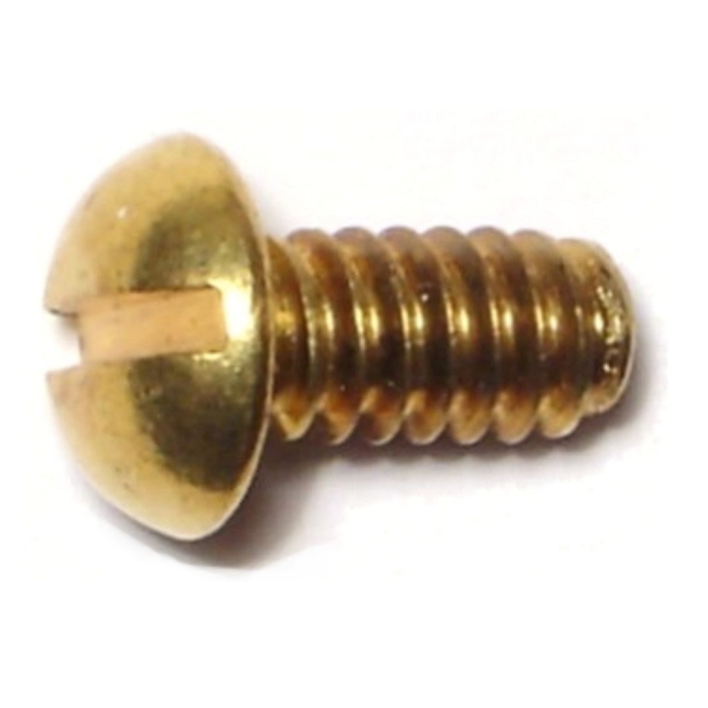 10-24 x 3/8 Sl Rd Mach Sc Br