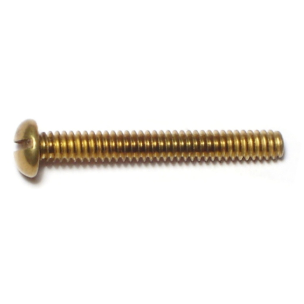 10-24 x 1-1/2 Sl Rd Mach Sc Br