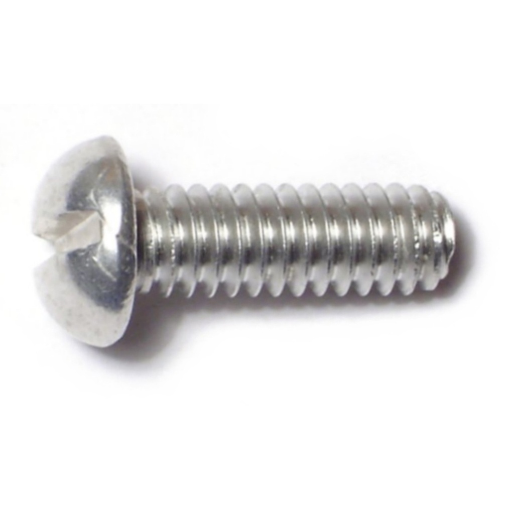 1/4-20 x 3/4 Sl Rd Mach Sc Al