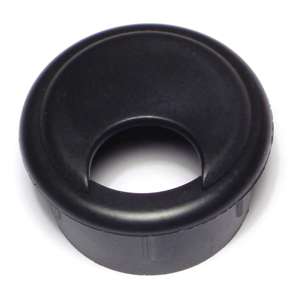 1-1/2 Desk Grommet Blk