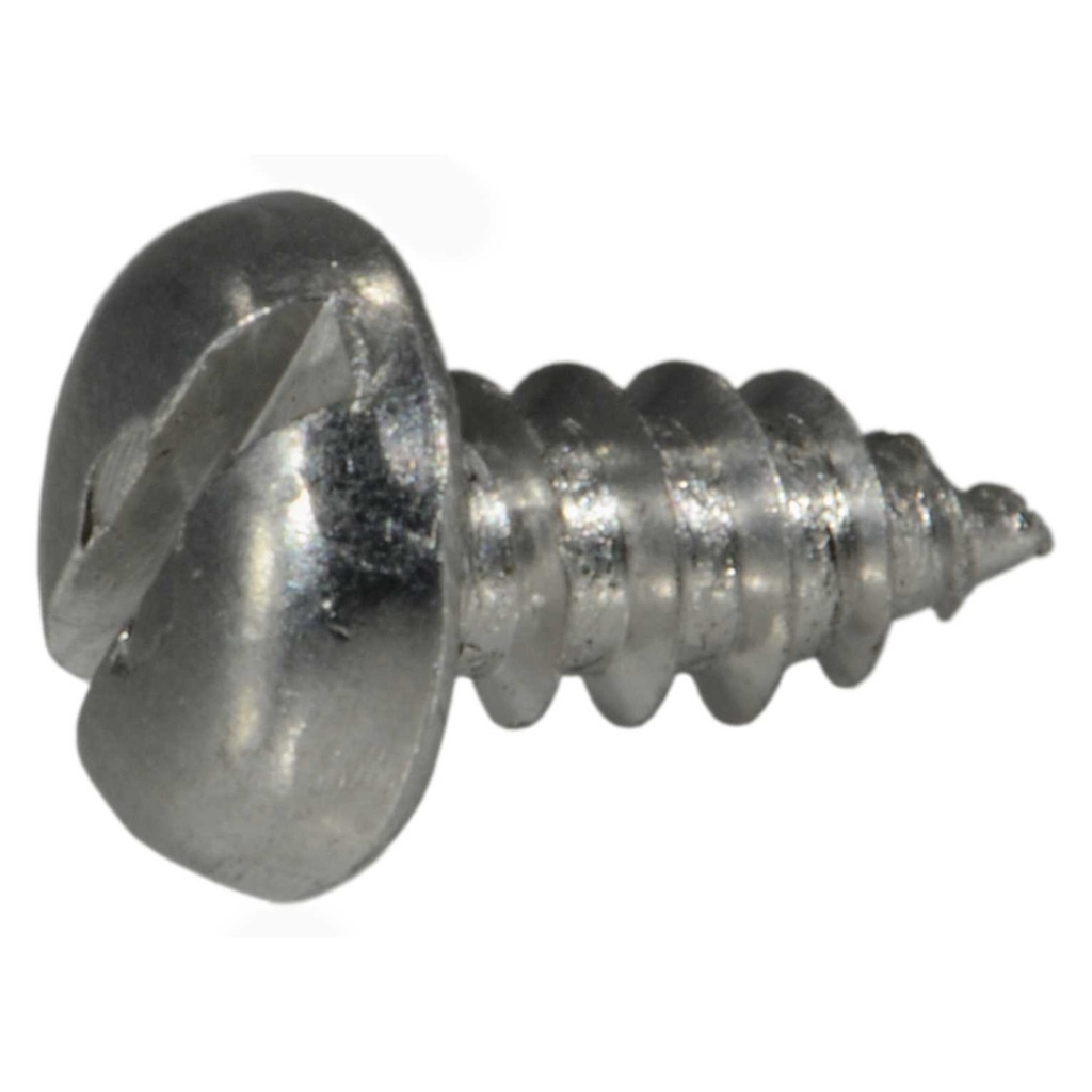 8 x 3/8 Sl Pan SMS Alum