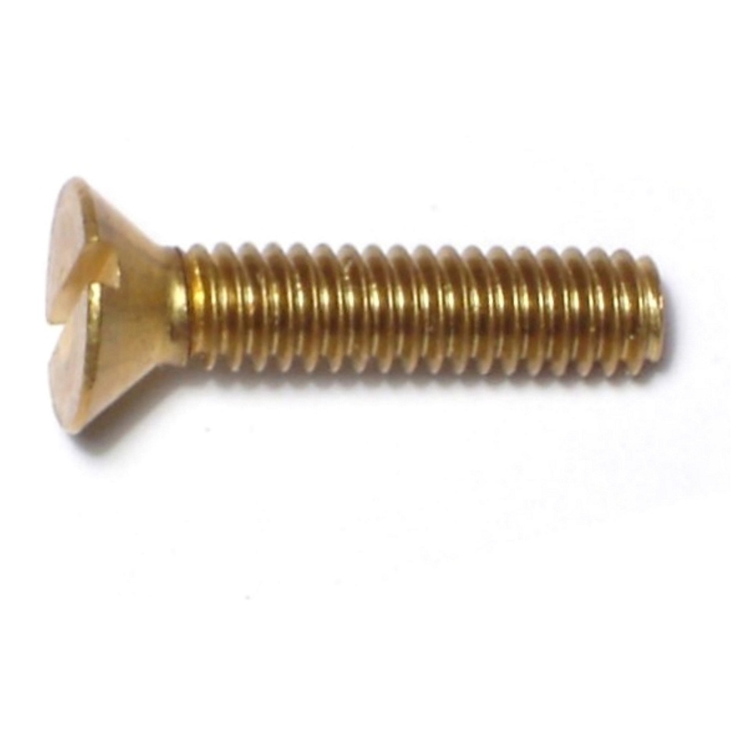 8-32 x 3/4 Sl Fl Mach Sc Br