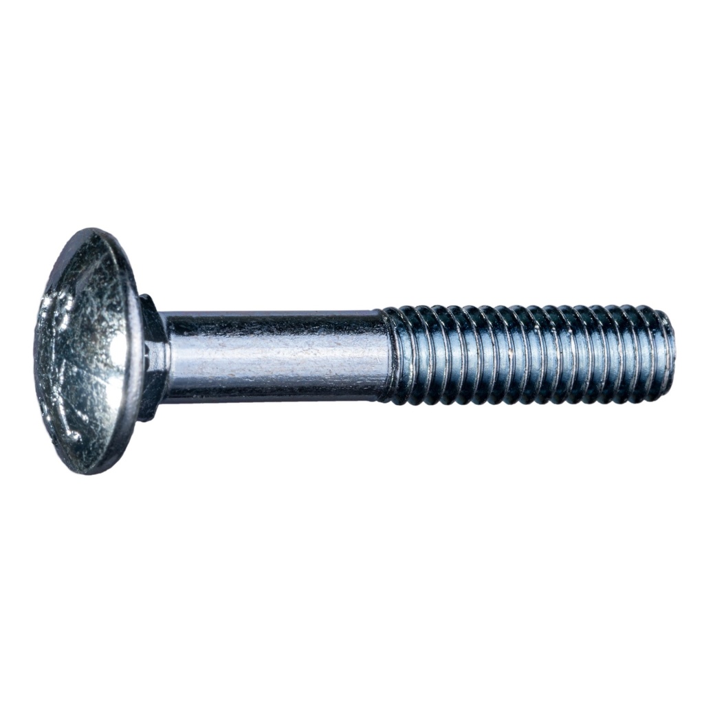 6mm-1.0 x 35mm Carriage Bolt Zn