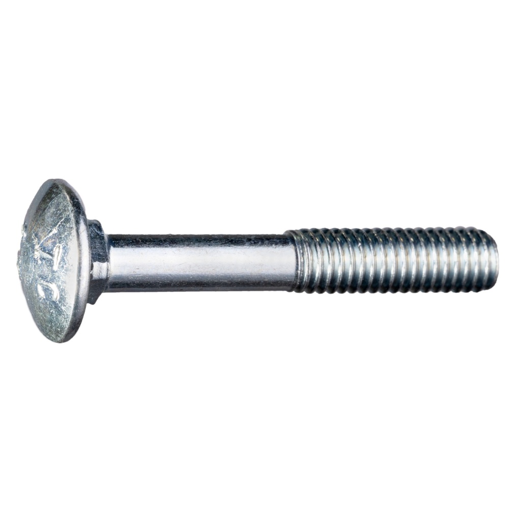 6mm-1.0 x 40mm Carriage Bolt Zn