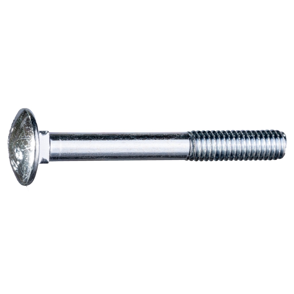 6mm-1.0 x 50mm Carriage Bolt Zn