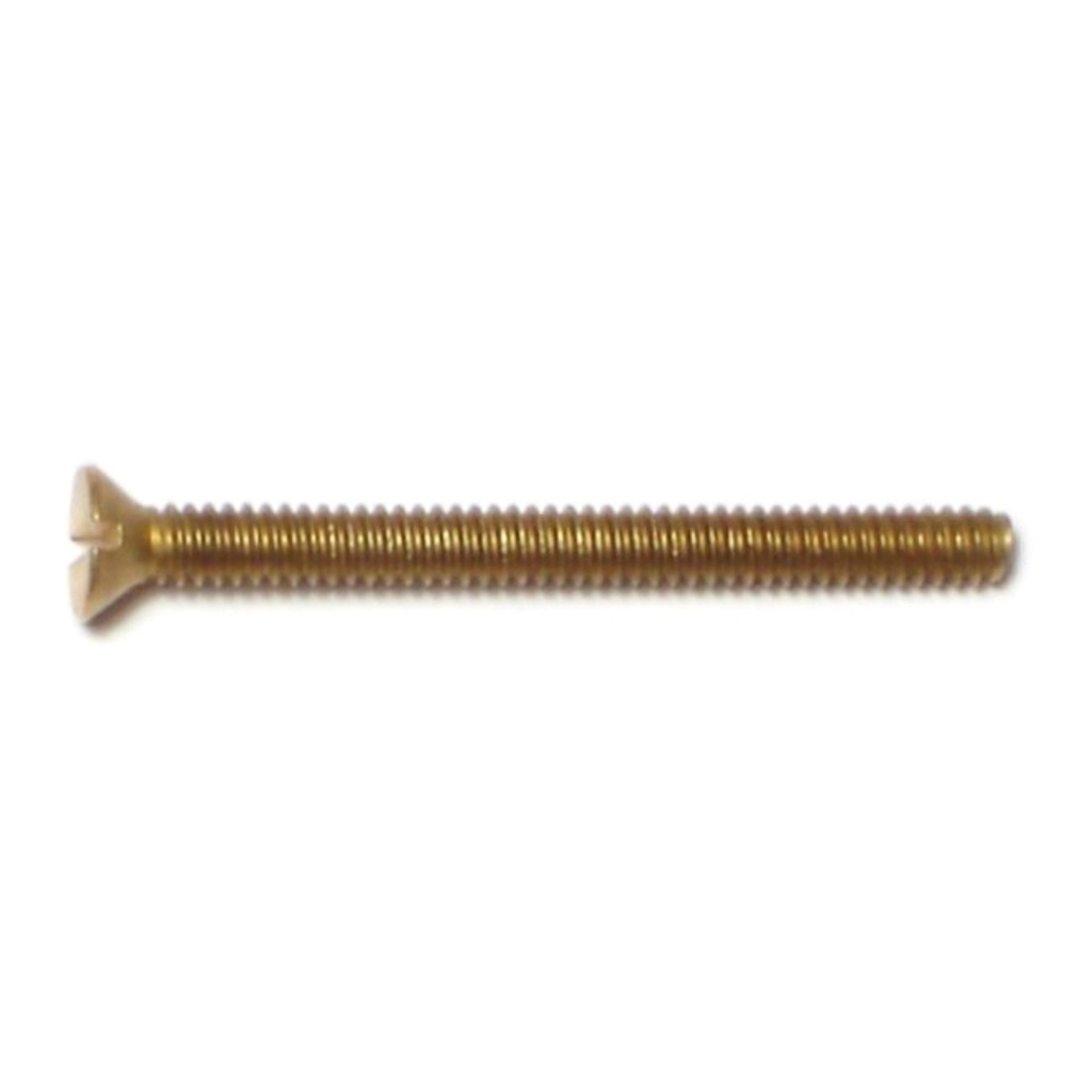 4-40 x 1-1/4 Sl Fl Mach Sc Br