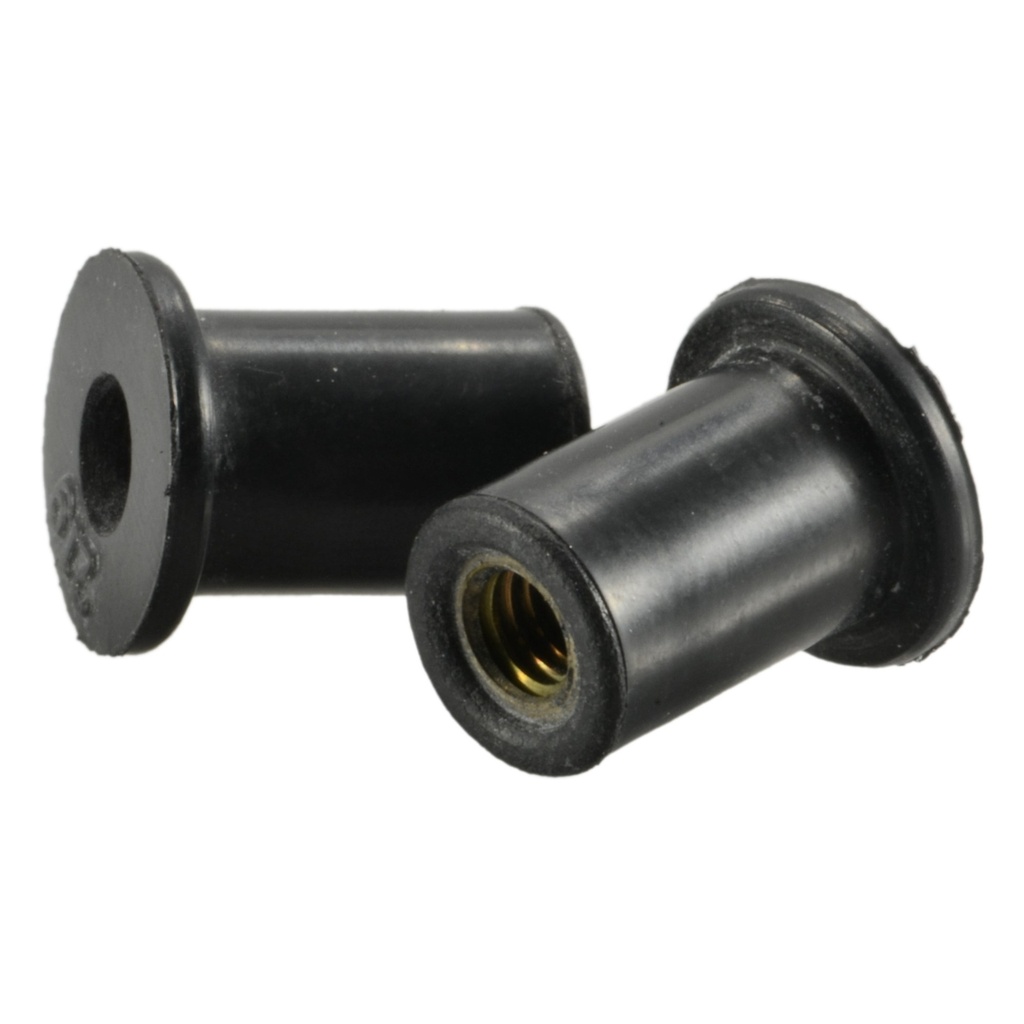 4mm-.70 x 12mm Well Nut