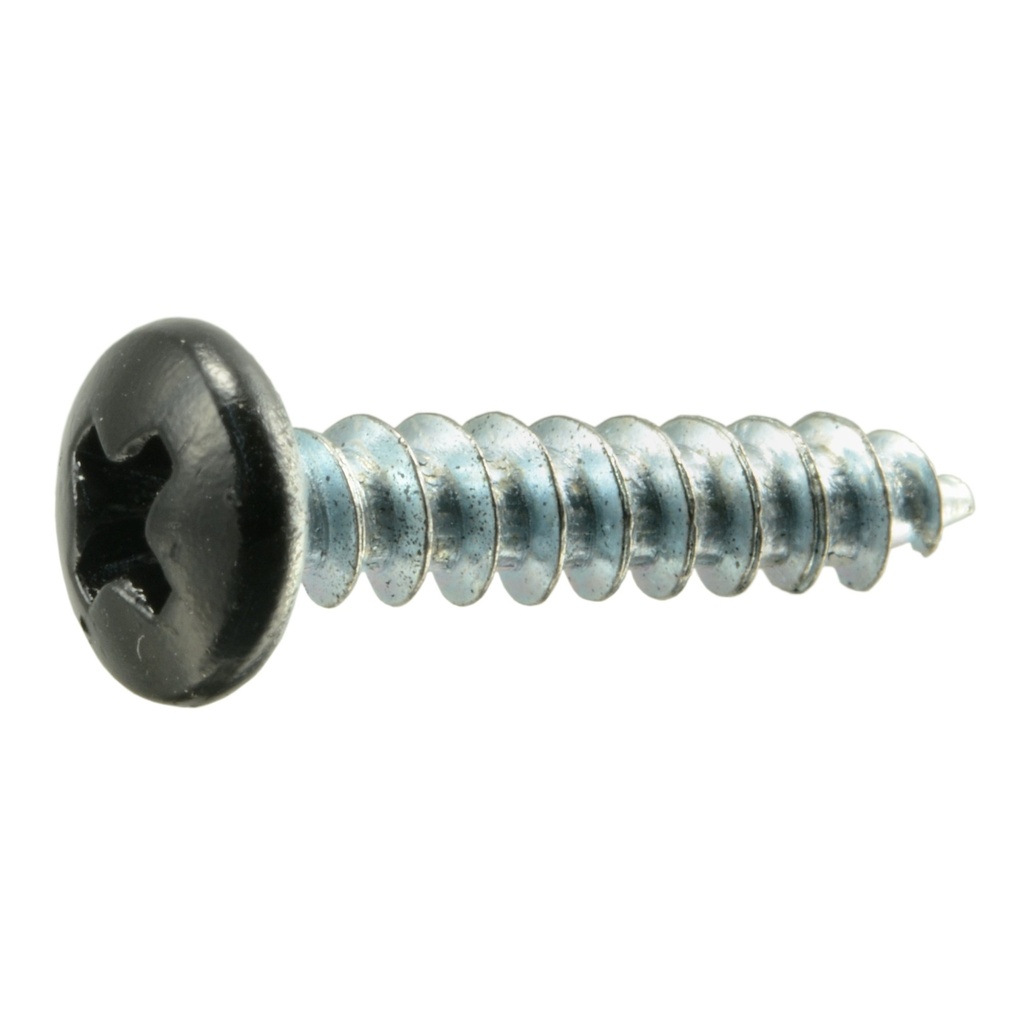 8 x 3/4 Ph Pn SMS Blk Zn