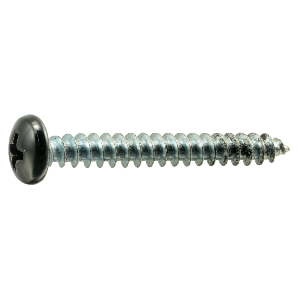10 x 1-1/2 Ph Pn SMS Blk Zn