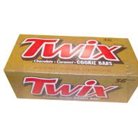 111786 Twix Caramel, Milk Chocolate Cookie Bars 1.79 oz