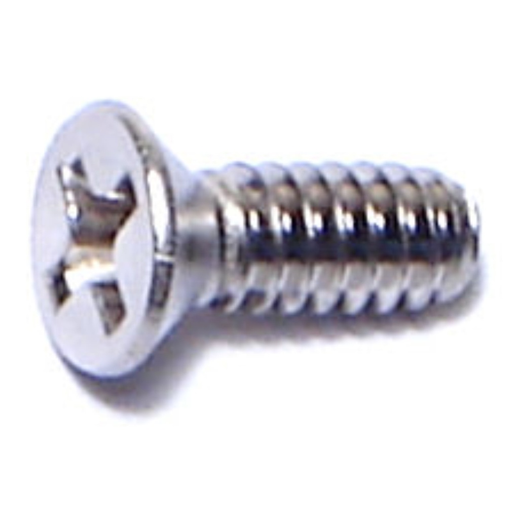 6-32 x 3/8 Ph Fl Mach Sc SS
