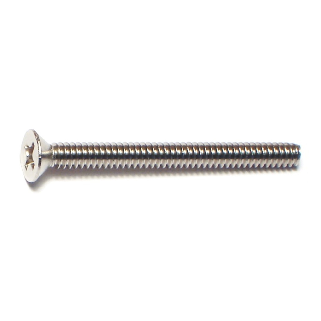 6-32 x 1-1/2 Ph Fl Mach Sc SS