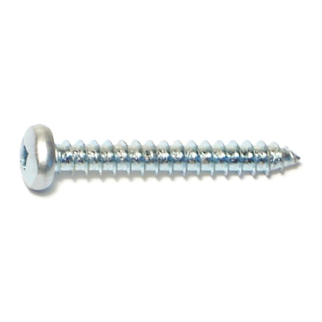 8 x 1-1/4 Sq Pan SMS Zinc