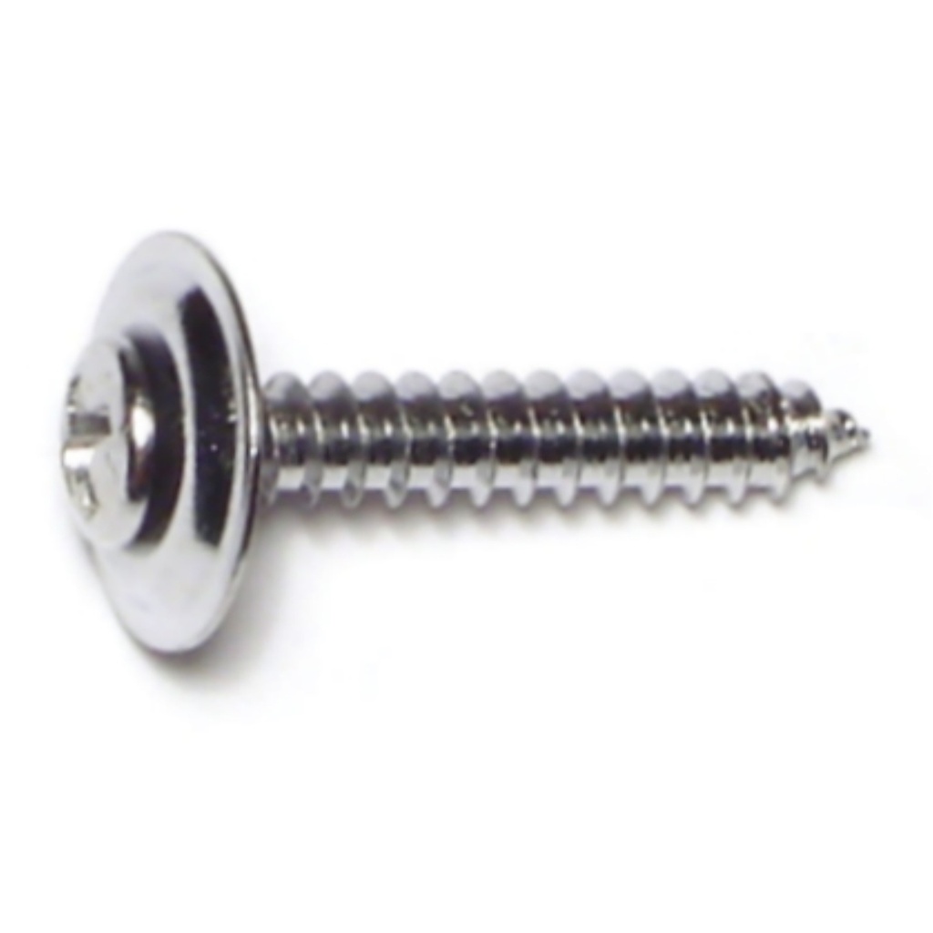 8 x 1 #6 Sems Trim Scr